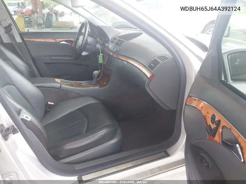 2004 Mercedes-Benz E 320 VIN: WDBUH65J64A392124 Lot: 45631991