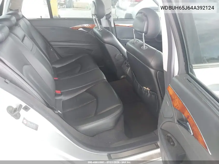 2004 Mercedes-Benz E 320 VIN: WDBUH65J64A392124 Lot: 45631991
