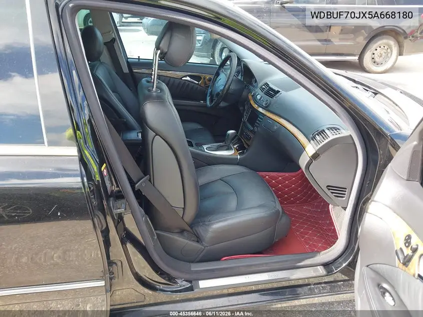 2005 Mercedes-Benz E 500 VIN: WDBUF70JX5A668180 Lot: 45356646