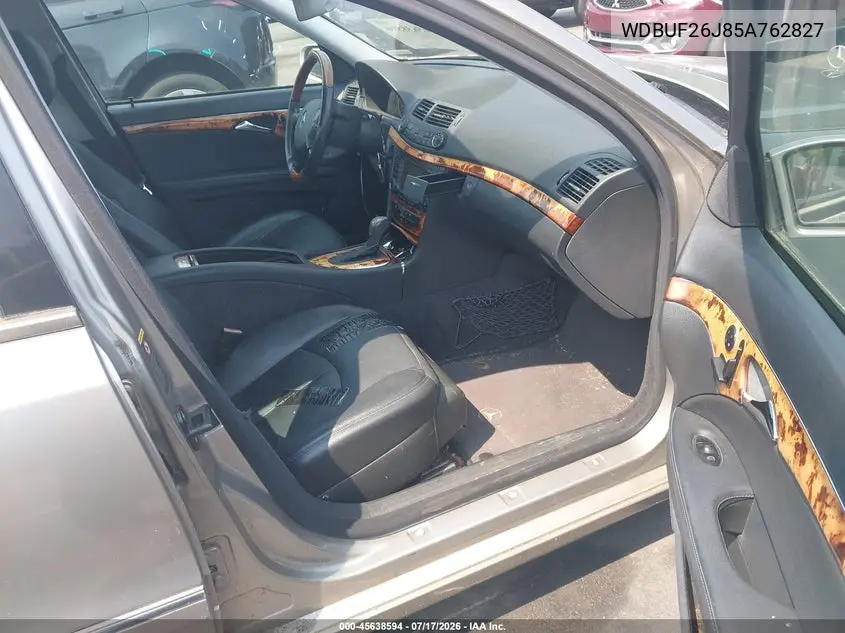 2005 Mercedes-Benz E 320 Cdi VIN: WDBUF26J85A762827 Lot: 45638594
