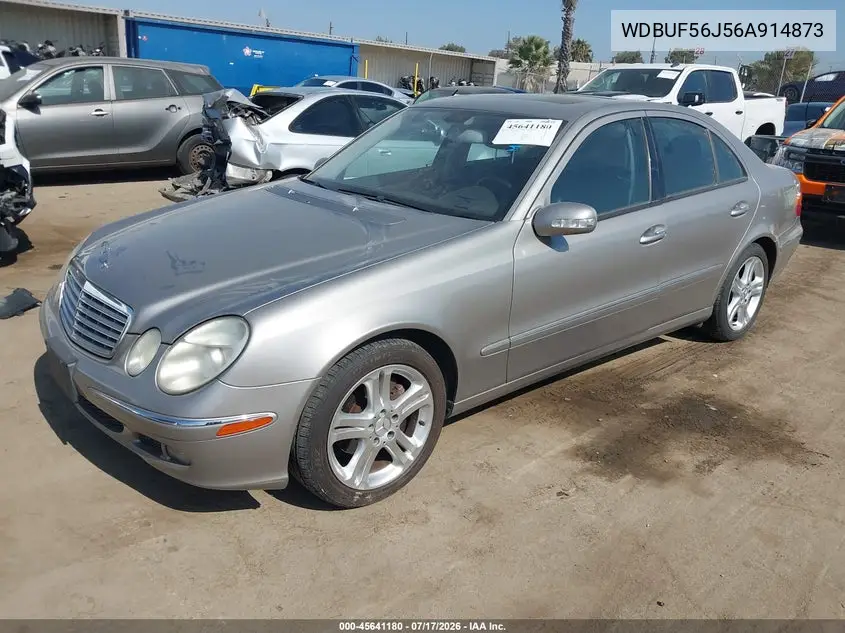 2006 Mercedes-Benz E 350 VIN: WDBUF56J56A914873 Lot: 45641180