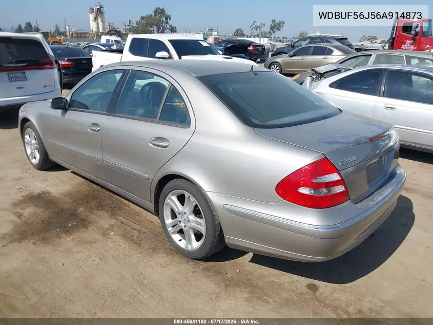 2006 Mercedes-Benz E 350 VIN: WDBUF56J56A914873 Lot: 45641180
