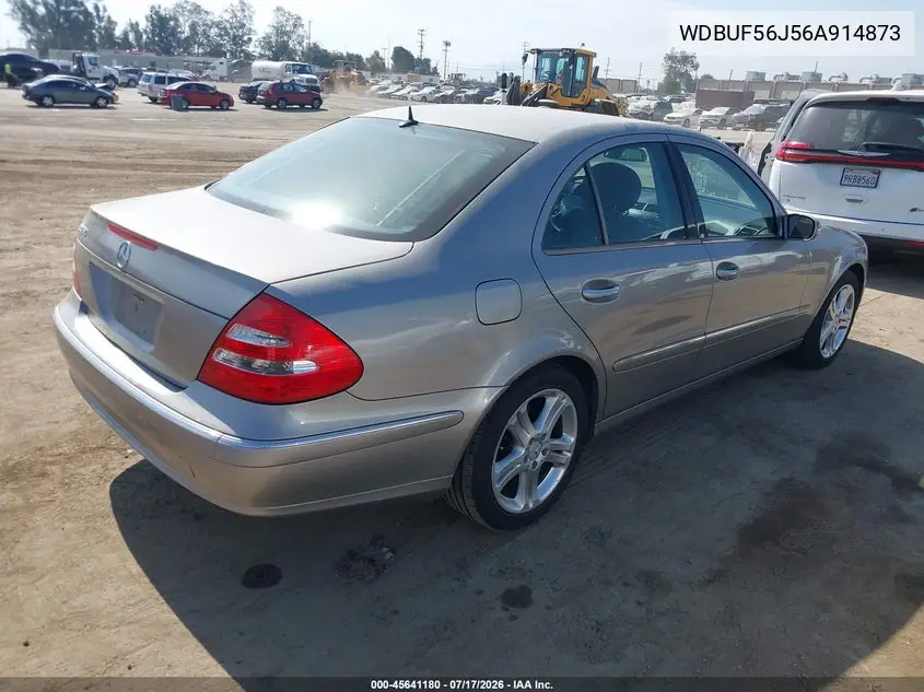 2006 Mercedes-Benz E 350 VIN: WDBUF56J56A914873 Lot: 45641180