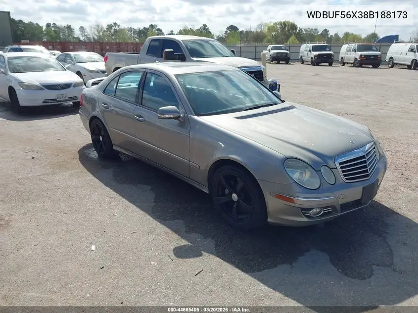 WDBUF56X38B188173 2008 Mercedes-Benz E 350