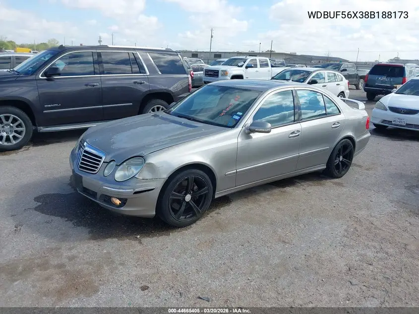 WDBUF56X38B188173 2008 Mercedes-Benz E 350