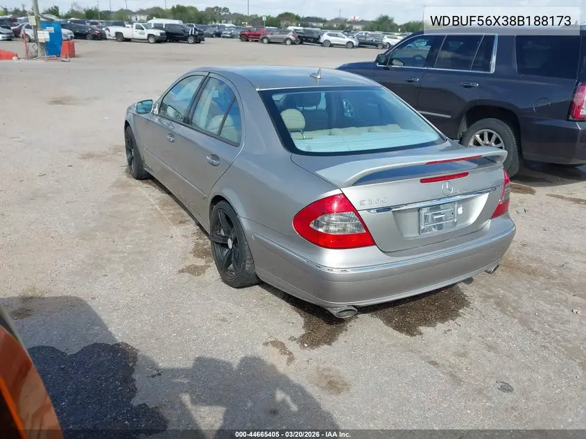WDBUF56X38B188173 2008 Mercedes-Benz E 350