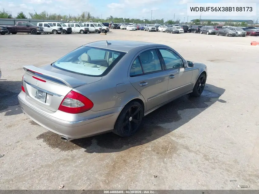 WDBUF56X38B188173 2008 Mercedes-Benz E 350