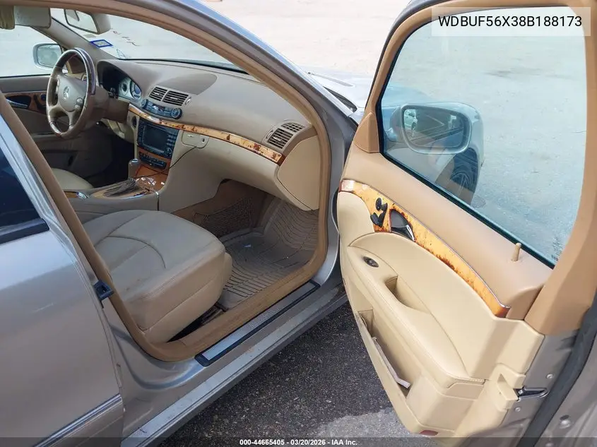 WDBUF56X38B188173 2008 Mercedes-Benz E 350