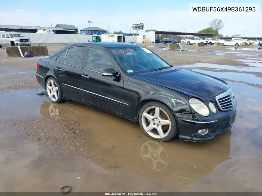 WDBUF56X49B361295 2009 Mercedes-Benz E 350