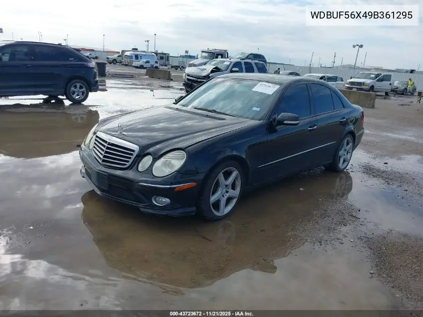 WDBUF56X49B361295 2009 Mercedes-Benz E 350