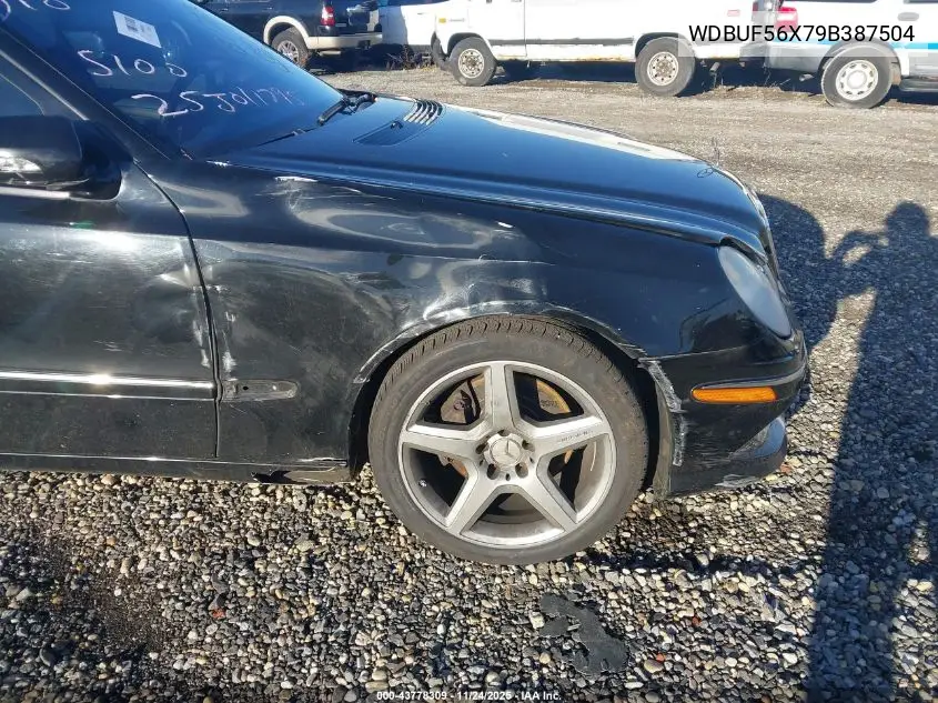 WDBUF56X79B387504 2009 Mercedes-Benz E 350