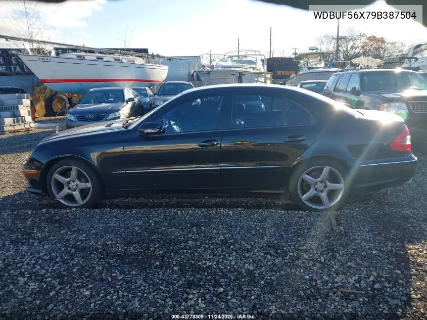 WDBUF56X79B387504 2009 Mercedes-Benz E 350