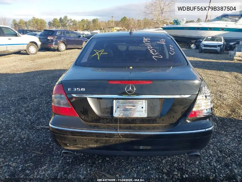 WDBUF56X79B387504 2009 Mercedes-Benz E 350
