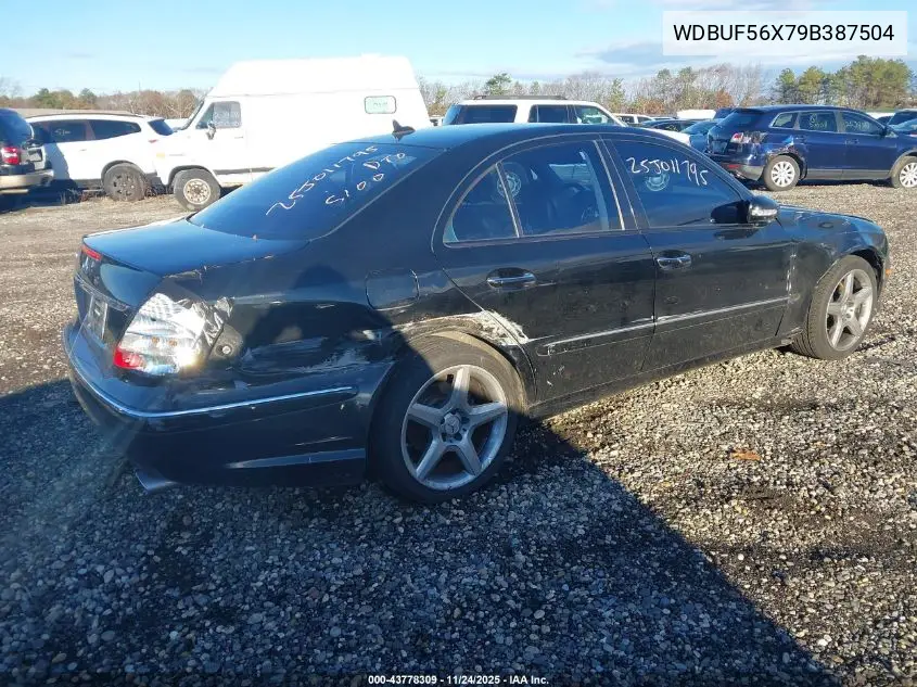 WDBUF56X79B387504 2009 Mercedes-Benz E 350