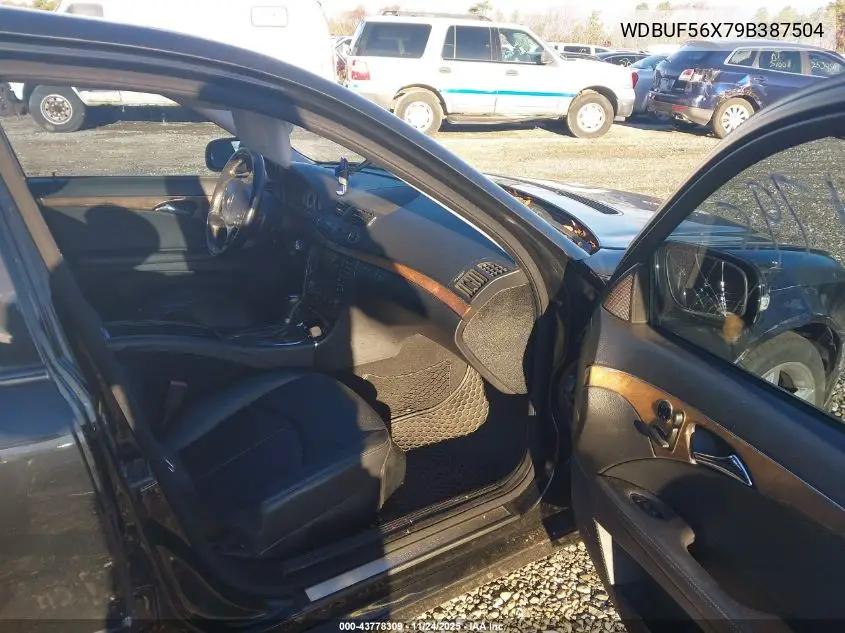 WDBUF56X79B387504 2009 Mercedes-Benz E 350