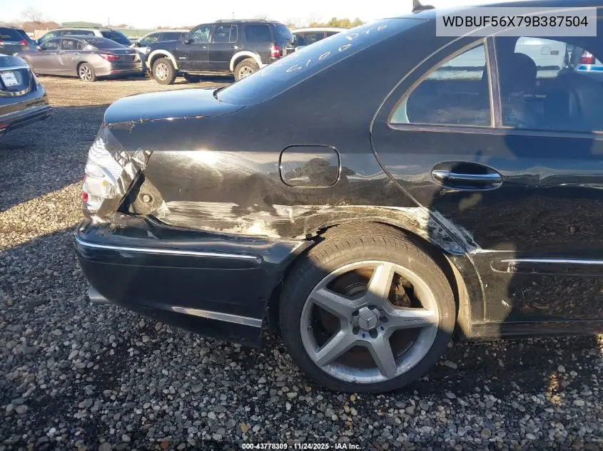 WDBUF56X79B387504 2009 Mercedes-Benz E 350