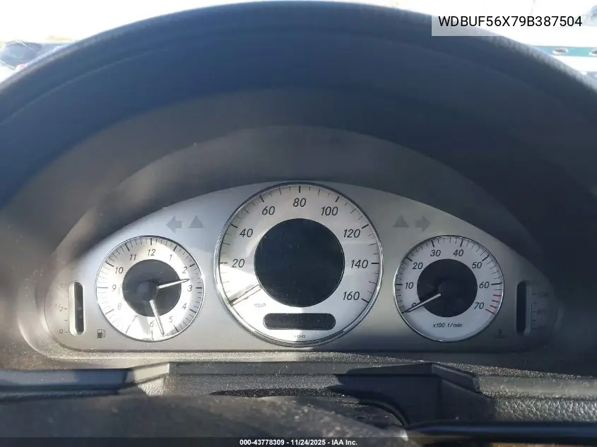 WDBUF56X79B387504 2009 Mercedes-Benz E 350
