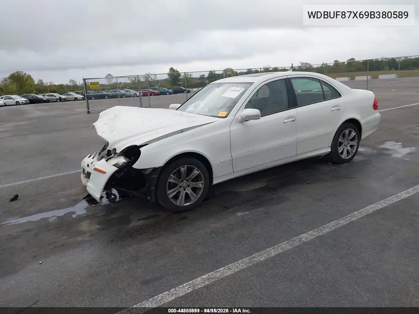 WDBUF87X69B380589 2009 Mercedes-Benz E 350 4Matic
