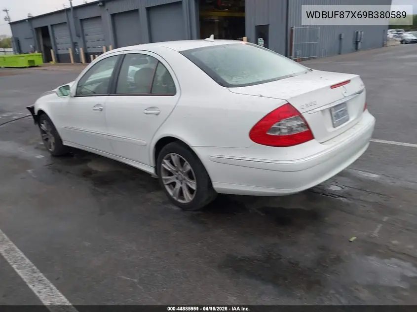 WDBUF87X69B380589 2009 Mercedes-Benz E 350 4Matic