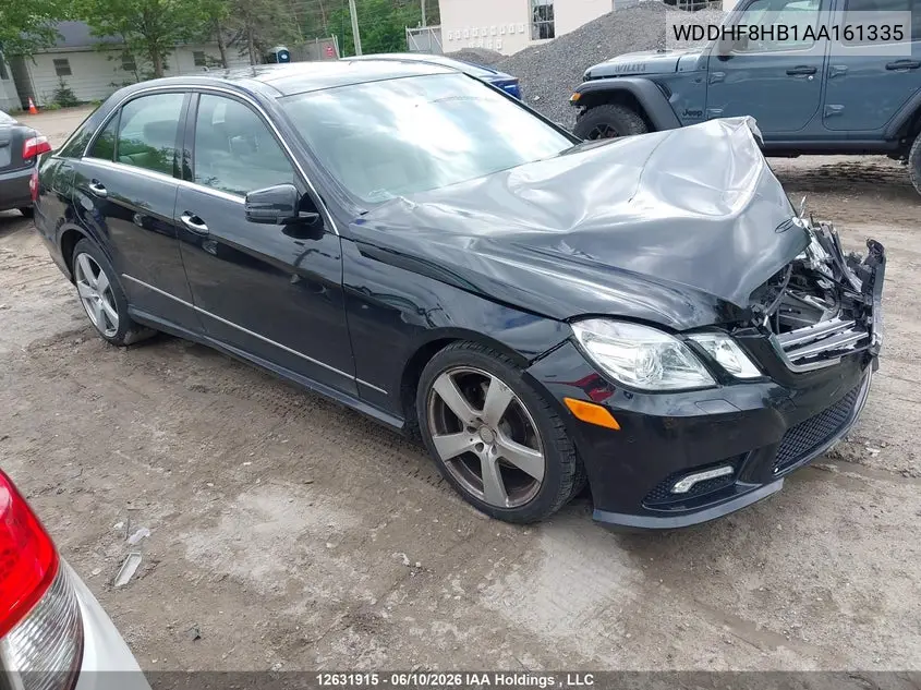 2010 Mercedes-Benz E 350 4Matic VIN: WDDHF8HB1AA161335 Lot: 12631915
