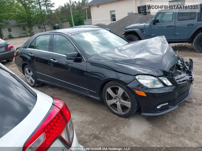 2010 Mercedes-Benz E 350 4Matic VIN: WDDHF8HB1AA161335 Lot: 12631915
