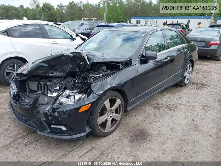 2010 Mercedes-Benz E 350 4Matic VIN: WDDHF8HB1AA161335 Lot: 12631915