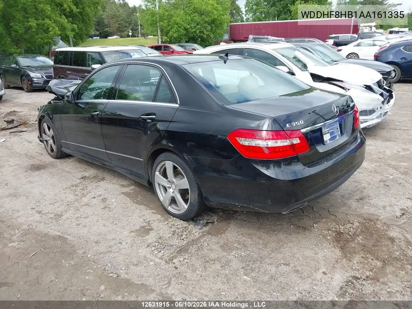 2010 Mercedes-Benz E 350 4Matic VIN: WDDHF8HB1AA161335 Lot: 12631915