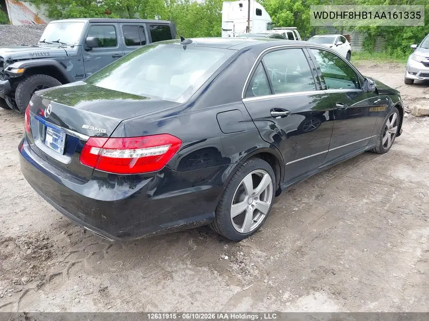 2010 Mercedes-Benz E 350 4Matic VIN: WDDHF8HB1AA161335 Lot: 12631915