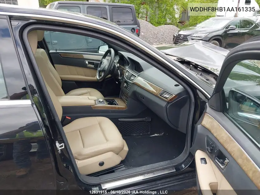 2010 Mercedes-Benz E 350 4Matic VIN: WDDHF8HB1AA161335 Lot: 12631915