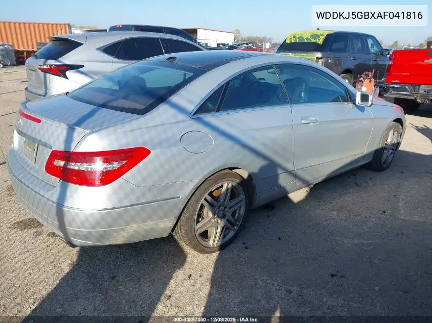 WDDKJ5GBXAF041816 2010 Mercedes-Benz E 350