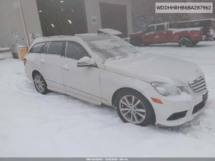 WDDHH8HB6BA287962 2011 Mercedes-Benz E 350 4Matic
