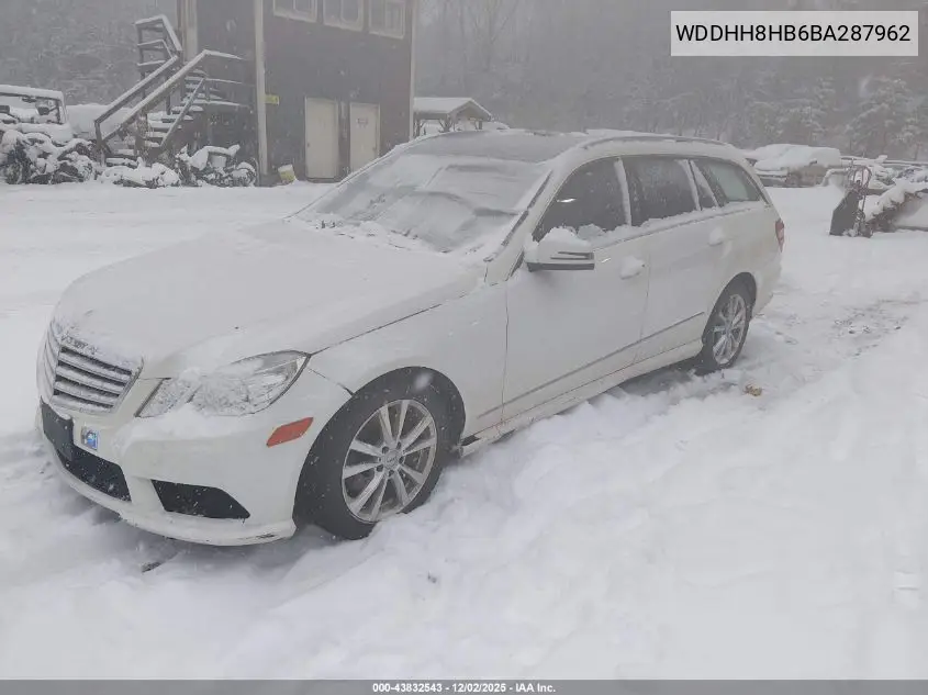 WDDHH8HB6BA287962 2011 Mercedes-Benz E 350 4Matic