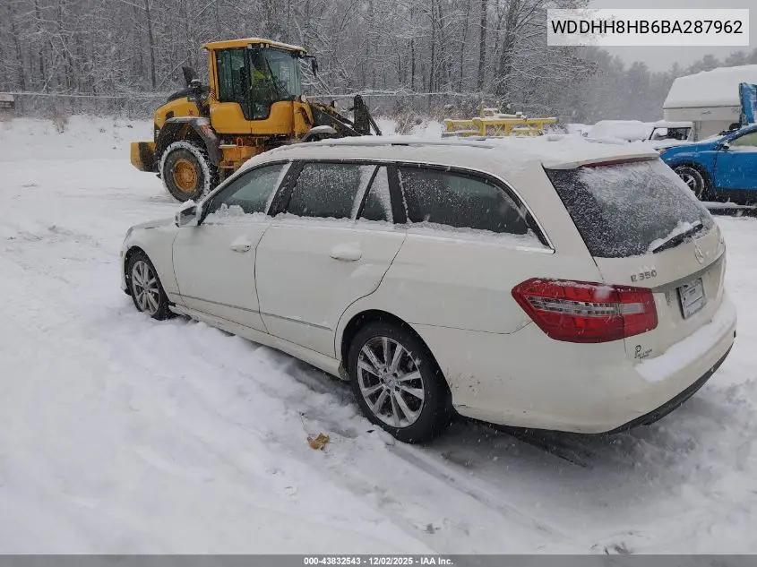 WDDHH8HB6BA287962 2011 Mercedes-Benz E 350 4Matic