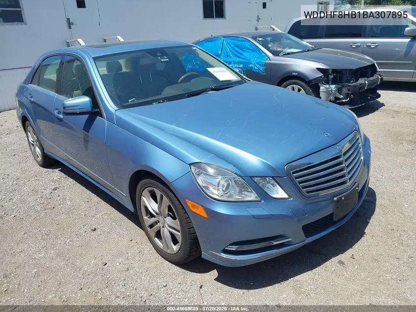 2011 Mercedes-Benz E 350 4Matic VIN: WDDHF8HB1BA307895 Lot: 45669869