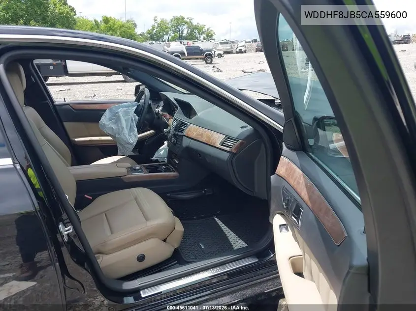 2012 Mercedes-Benz E 350 4Matic VIN: WDDHF8JB5CA559600 Lot: 45611041