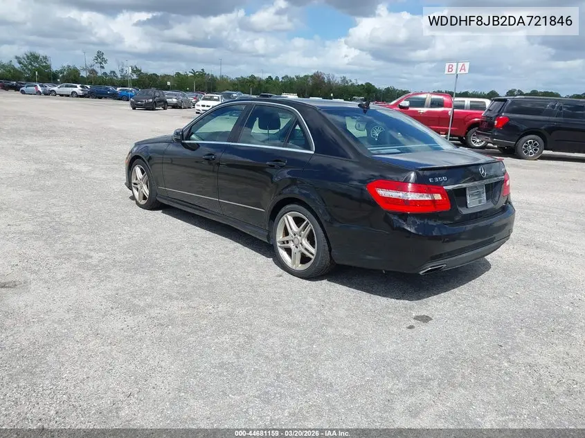 WDDHF8JB2DA721846 2013 Mercedes-Benz E 350 4Matic