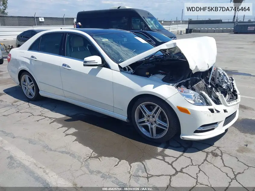 2013 Mercedes-Benz E 350 VIN: WDDHF5KB7DA746464 Lot: 45425784
