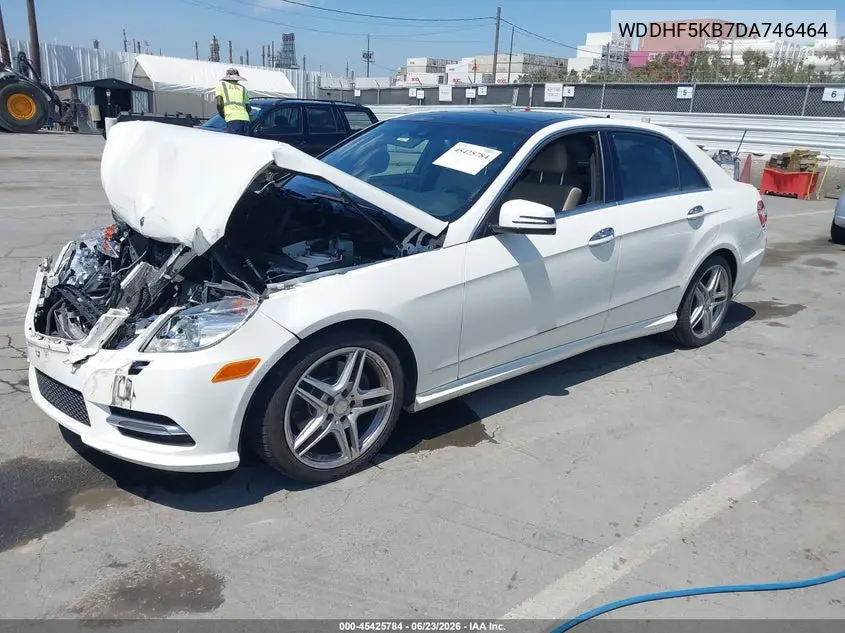 2013 Mercedes-Benz E 350 VIN: WDDHF5KB7DA746464 Lot: 45425784