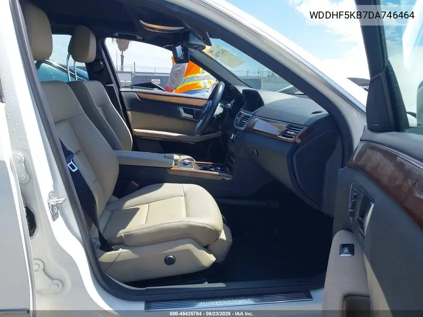 2013 Mercedes-Benz E 350 VIN: WDDHF5KB7DA746464 Lot: 45425784