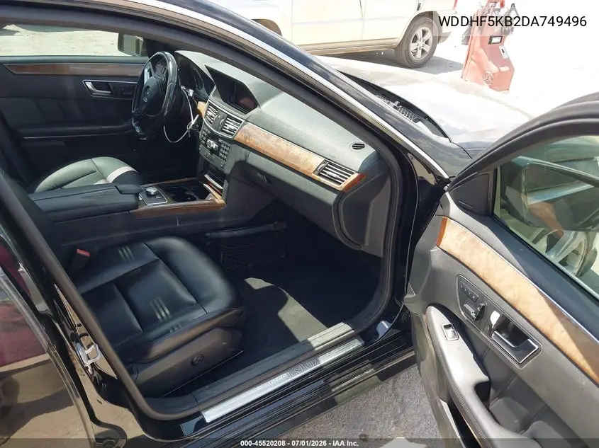 2013 Mercedes-Benz E 350 VIN: WDDHF5KB2DA749496 Lot: 45520208