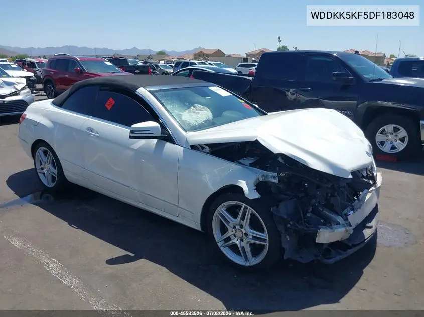 2013 Mercedes-Benz E 350 VIN: WDDKK5KF5DF183048 Lot: 45583526