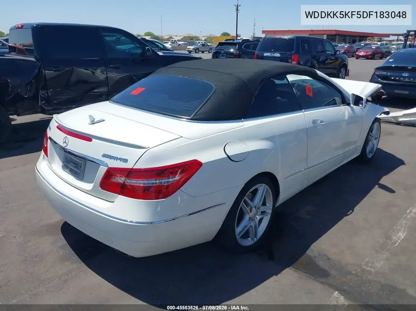 2013 Mercedes-Benz E 350 VIN: WDDKK5KF5DF183048 Lot: 45583526