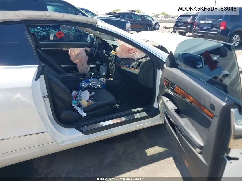 2013 Mercedes-Benz E 350 VIN: WDDKK5KF5DF183048 Lot: 45583526