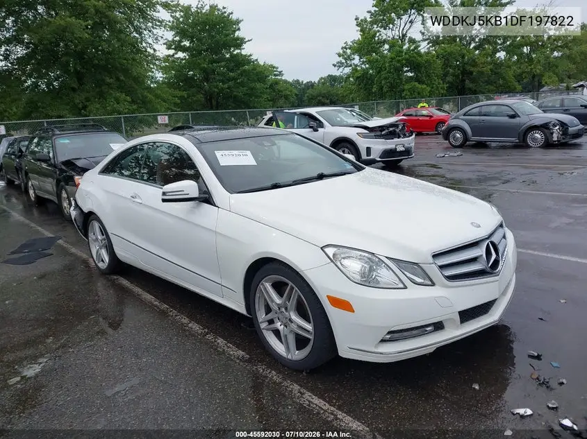 2013 Mercedes-Benz E 350 VIN: WDDKJ5KB1DF197822 Lot: 45592030
