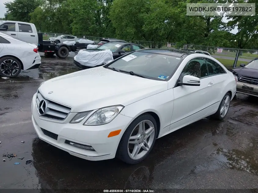 2013 Mercedes-Benz E 350 VIN: WDDKJ5KB1DF197822 Lot: 45592030