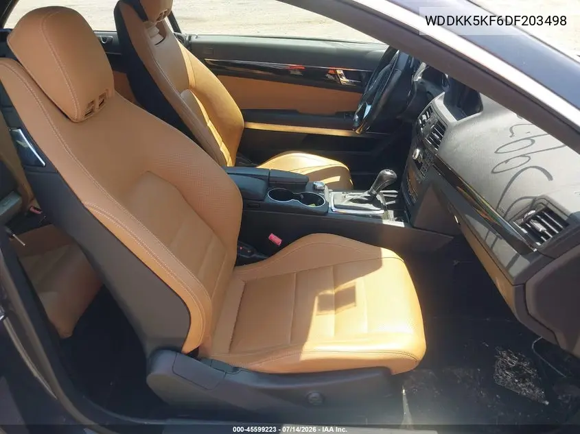 2013 Mercedes-Benz E 350 VIN: WDDKK5KF6DF203498 Lot: 45599223
