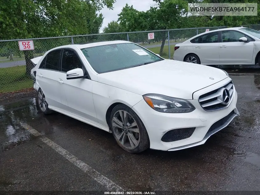 2014 Mercedes-Benz E 350 VIN: WDDHF5KB7EA964177 Lot: 45445842