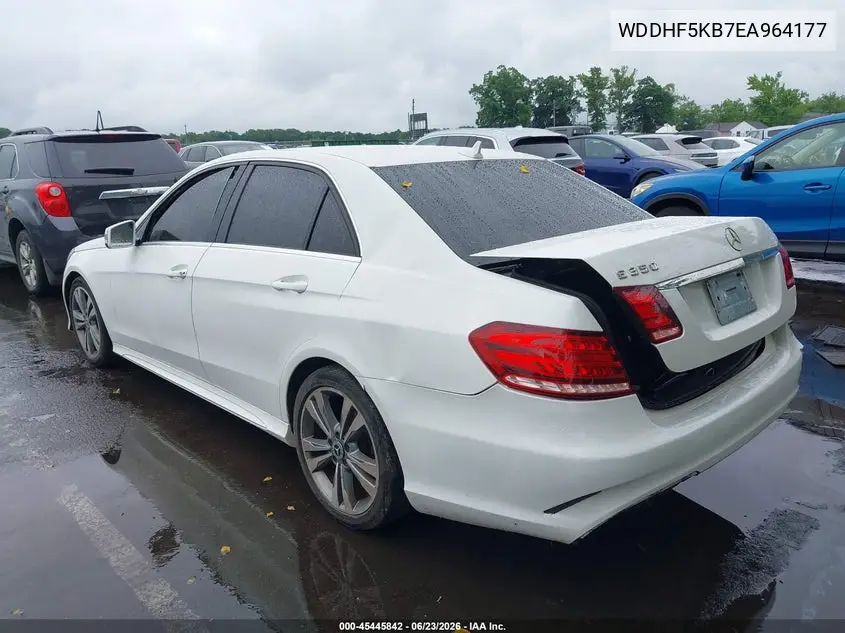2014 Mercedes-Benz E 350 VIN: WDDHF5KB7EA964177 Lot: 45445842