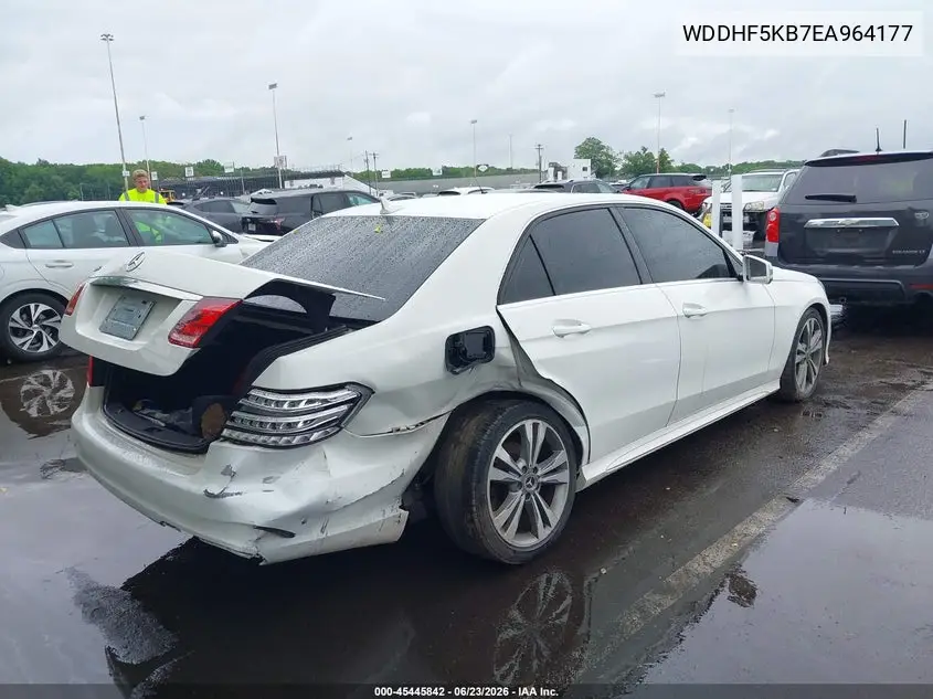 2014 Mercedes-Benz E 350 VIN: WDDHF5KB7EA964177 Lot: 45445842