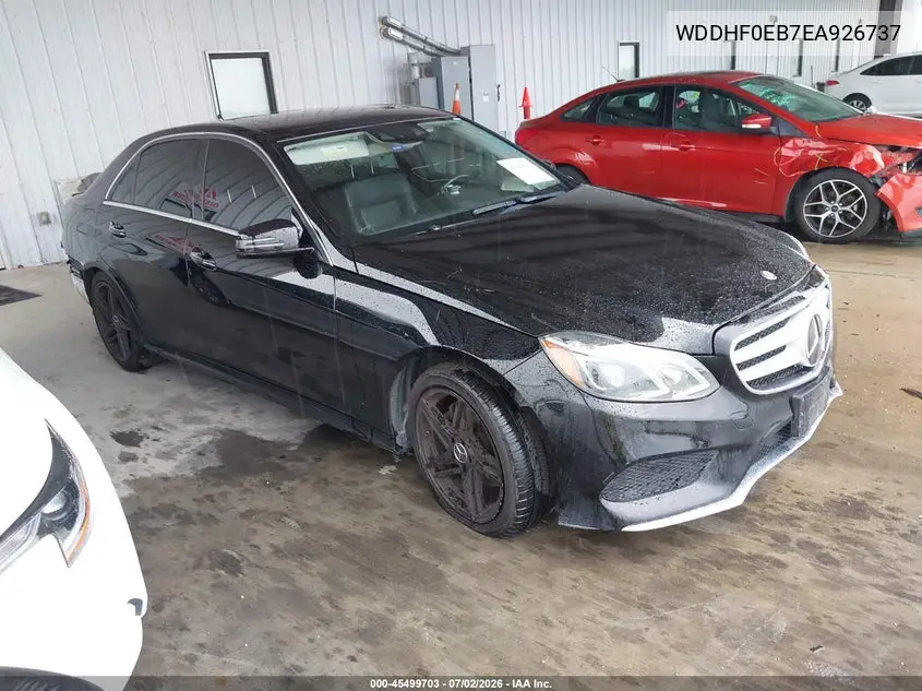 2014 Mercedes-Benz E 250 Bluetec VIN: WDDHF0EB7EA926737 Lot: 45499703